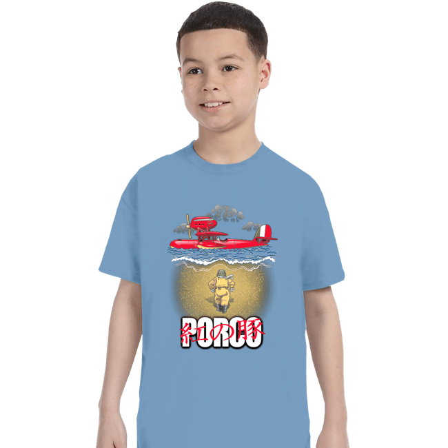 Daily_Deal_Shirts T-Shirts, Youth / XS / Powder Blue Porco