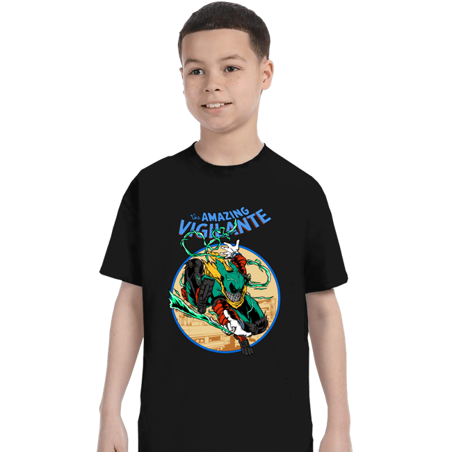 Daily_Deal_Shirts T-Shirts, Youth / XS / Black The Amazing Vigilante