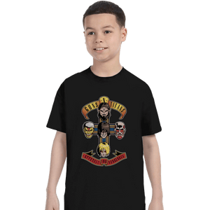 Shirts T-Shirts, Youth / XS / Black Guns N Titans