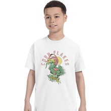 Load image into Gallery viewer, Shirts T-Shirts, Youth / XL / White Corn Flakes
