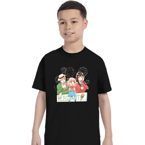 Secret_Shirts T-Shirts, Youth / XS / Black Spy x Icecream