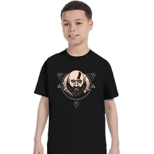 Load image into Gallery viewer, Shirts T-Shirts, Youth / XS / Black The Sparta Ghost
