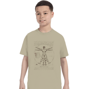 Shirts T-Shirts, Youth / XS / Sand Eren Vitruvian