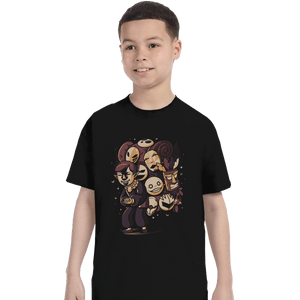 Shirts T-Shirts, Youth / XL / Black Mask Salesman
