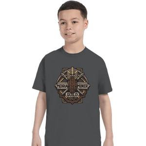 Shirts T-Shirts, Youth / XS / Sports Grey Moria Miner Guild