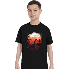 Load image into Gallery viewer, Daily_Deal_Shirts T-Shirts, Youth / XS / Black The Last Sunset
