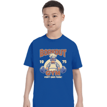 Load image into Gallery viewer, Daily_Deal_Shirts T-Shirts, Youth / XS / Royal Blue Borkout Gym
