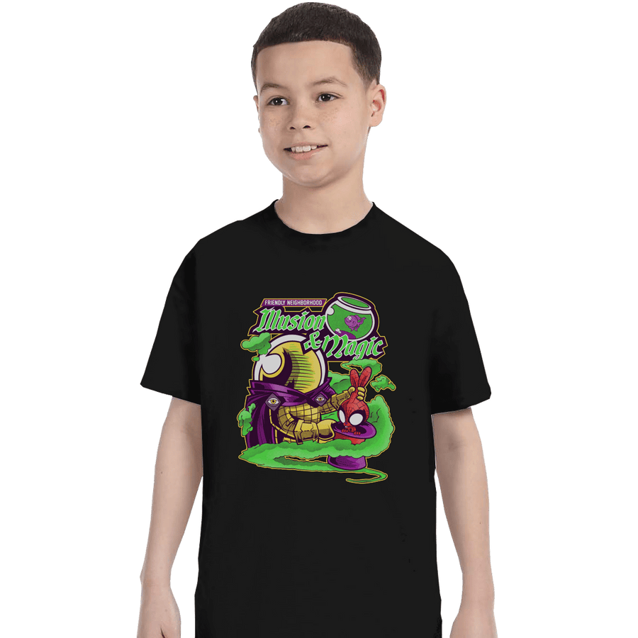 Shirts T-Shirts, Youth / XL / Black Illusion And Magic