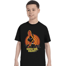 Load image into Gallery viewer, Shirts T-Shirts, Youth / XS / Black Duck Me
