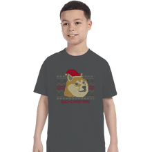 Load image into Gallery viewer, Shirts T-Shirts, Youth / Small / Charcoal Such Christmas
