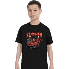 Load image into Gallery viewer, Daily_Deal_Shirts T-Shirts, Youth / XS / Black Slasher Club
