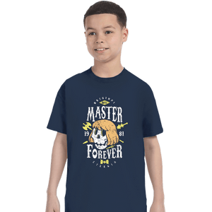 Shirts T-Shirts, Youth / XS / Navy He-Man Forever