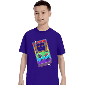 Shirts T-Shirts, Youth / XS / Violet Gaymer Player II