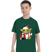 Load image into Gallery viewer, Daily_Deal_Shirts T-Shirts, Youth / XS / Forest The Force Of Christmas
