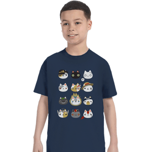 Shirts T-Shirts, Youth / XS / Navy Cosplay Cats