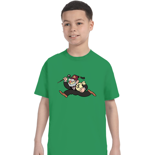 Secret_Shirts T-Shirts, Youth / XS / Irish Green Grunklepoly