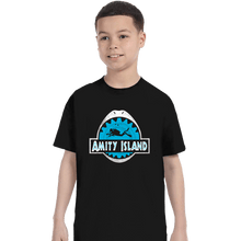 Load image into Gallery viewer, Daily_Deal_Shirts T-Shirts, Youth / XS / Black Amity Island
