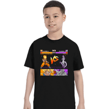 Load image into Gallery viewer, Shirts T-Shirts, Youth / XS / Black Goku VS Frieza
