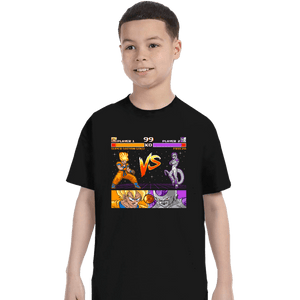 Shirts T-Shirts, Youth / XS / Black Goku VS Frieza