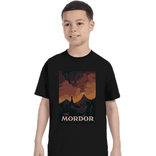 Load image into Gallery viewer, Shirts T-Shirts, Youth / XL / Black Visit Mordor
