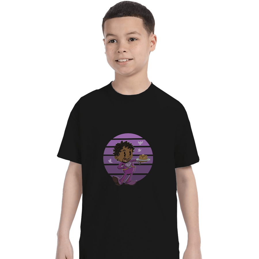 Shirts T-Shirts, Youth / XL / Black Royal Pancakes