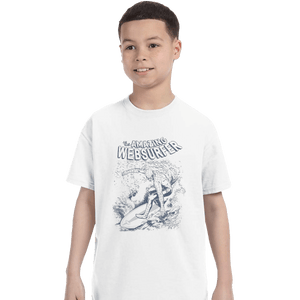 Shirts T-Shirts, Youth / XL / White Web Surfer