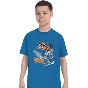 Shirts T-Shirts, Youth / XS / Sapphire Totsugeki