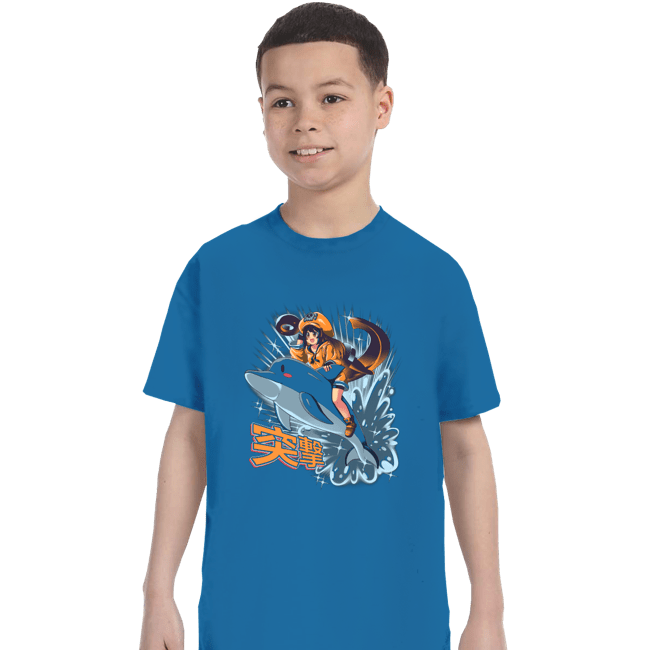 Shirts T-Shirts, Youth / XS / Sapphire Totsugeki