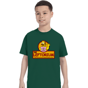 Secret_Shirts T-Shirts, Youth / XS / Forest Leftorium