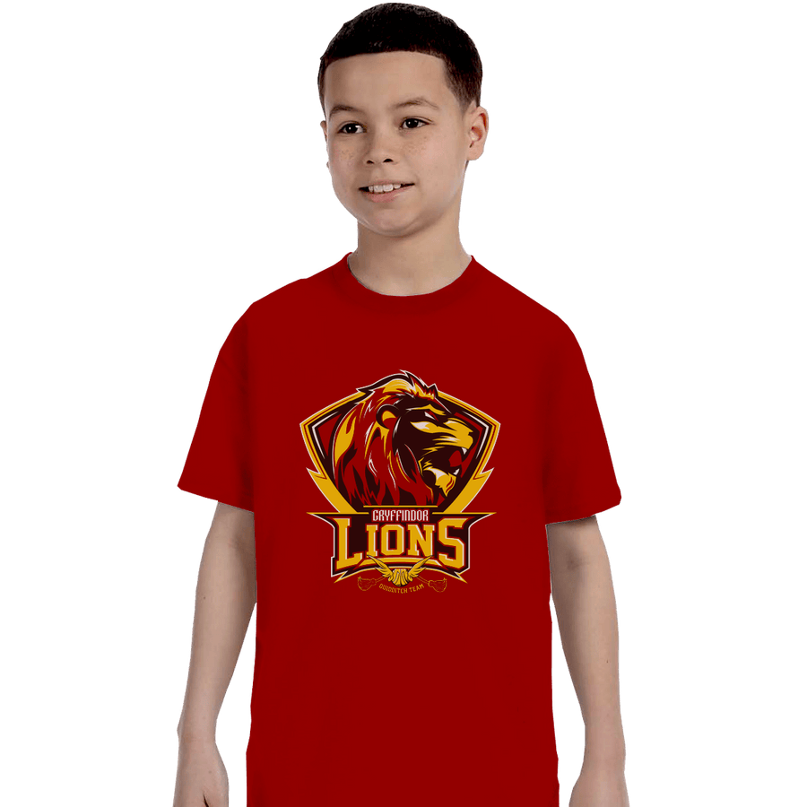 Shirts T-Shirts, Youth / XL / Red Gryffindors Lions