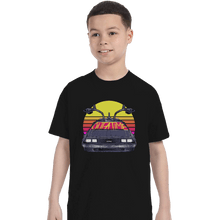 Load image into Gallery viewer, Shirts T-Shirts, Youth / XL / Black Outatime In The 80s
