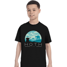 Load image into Gallery viewer, Shirts T-Shirts, Youth / XS / Black Icey Planet
