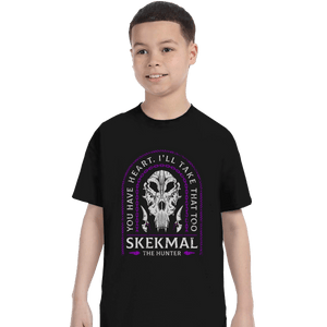 Shirts T-Shirts, Youth / XL / Black Skekmal The Hunter
