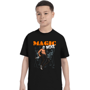Secret_Shirts T-Shirts, Youth / XS / Black Magic Mike