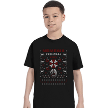Load image into Gallery viewer, Shirts T-Shirts, Youth / XS / Black Nemesis Christmas Ugly Sweater
