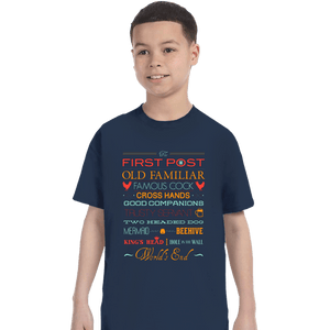 Secret_Shirts T-Shirts, Youth / XS / Navy The Golden Mile