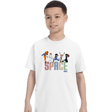 Load image into Gallery viewer, Shirts T-Shirts, Youth / XS / White Space Girls
