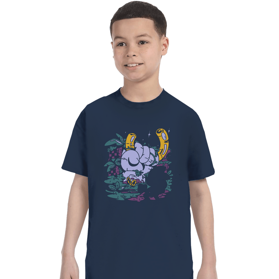 Shirts T-Shirts, Youth / XS / Navy Fallen Green Hill
