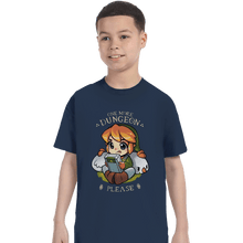 Load image into Gallery viewer, Shirts T-Shirts, Youth / XS / Navy One More Dungeon
