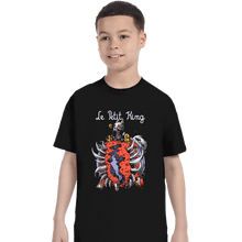Load image into Gallery viewer, Secret_Shirts T-Shirts, Youth / XS / Black Le Petit Owl King

