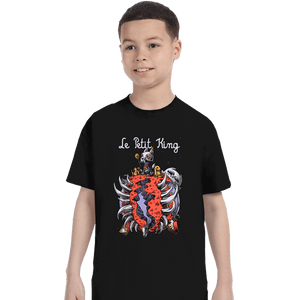 Secret_Shirts T-Shirts, Youth / XS / Black Le Petit Owl King
