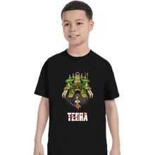 Load image into Gallery viewer, Daily_Deal_Shirts T-Shirts, Youth / XS / Black Terra
