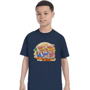 Shirts T-Shirts, Youth / XL / Navy Ramen Cart