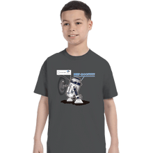 Load image into Gallery viewer, Secret_Shirts T-Shirts, Youth / XS / Charcoal R2 Captcha
