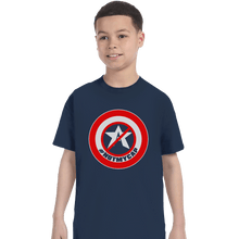 Load image into Gallery viewer, Secret_Shirts T-Shirts, Youth / XS / Navy Not My Cap
