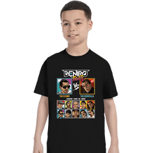 Load image into Gallery viewer, Shirts T-Shirts, Youth / XS / Black Deniro Fighter
