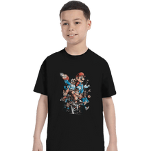 Load image into Gallery viewer, Shirts T-Shirts, Youth / XL / Black Characters
