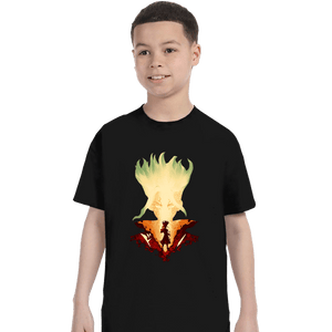 Secret_Shirts T-Shirts, Youth / XS / Black Professor Senku