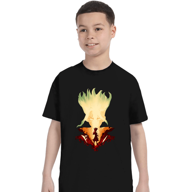Secret_Shirts T-Shirts, Youth / XS / Black Professor Senku