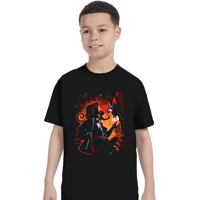Daily_Deal_Shirts T-Shirts, Youth / XS / Black Pet Detective